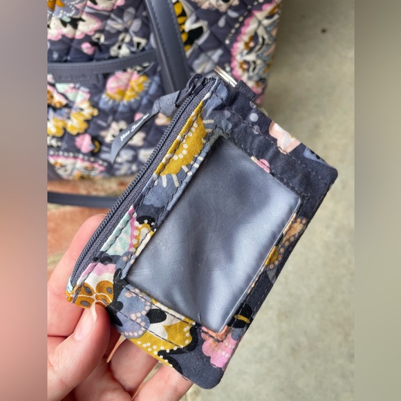 Vera Bradley Glenna Tote Bag Women's Quilted Floral Shoulder Bag Retired Pattern - Picture 6 of 6